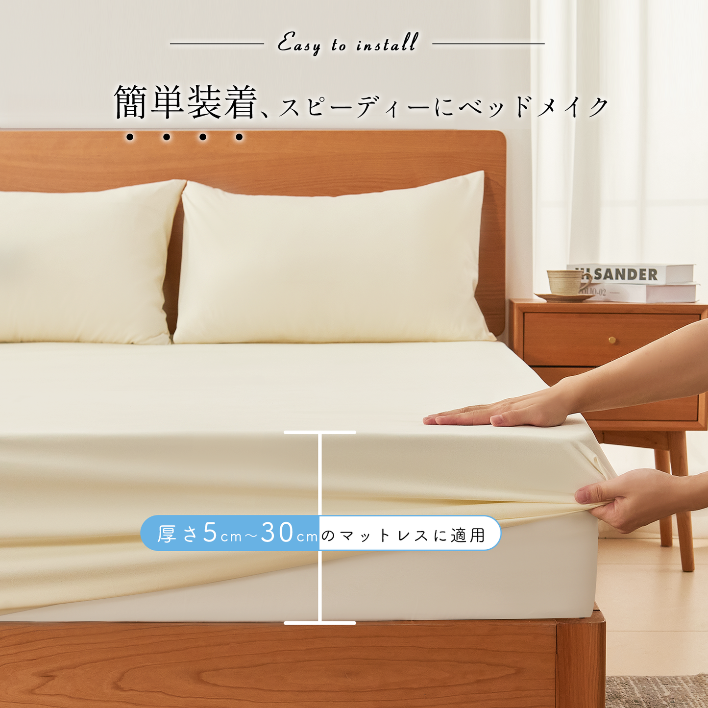 DoGenkikun ベッドシーツ マットレスカバー